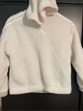 Adidas - Girl’s Sherpa Hoodie